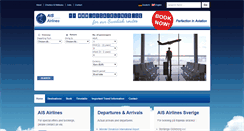 Desktop Screenshot of aisairlines.com